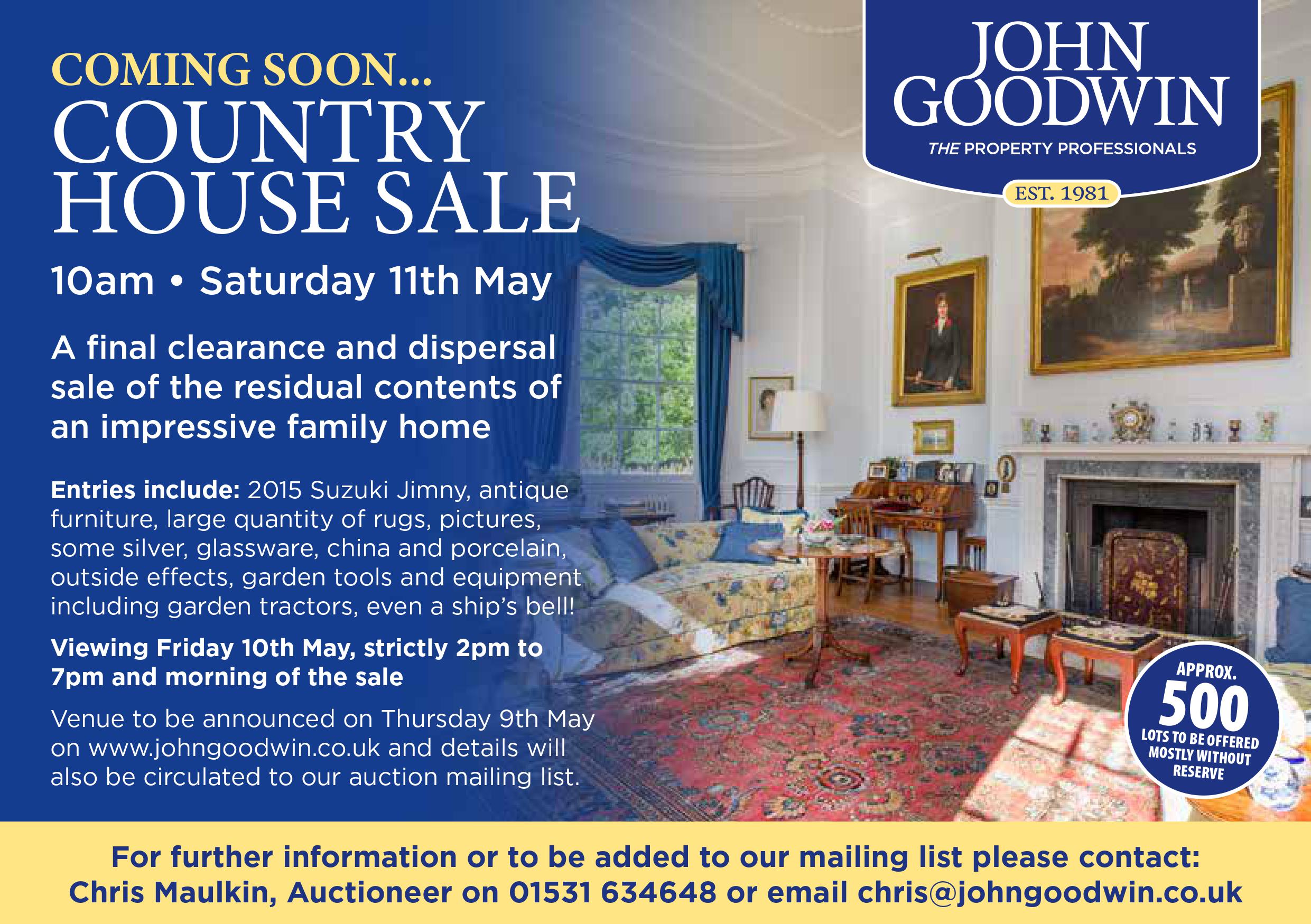 Country House Sale