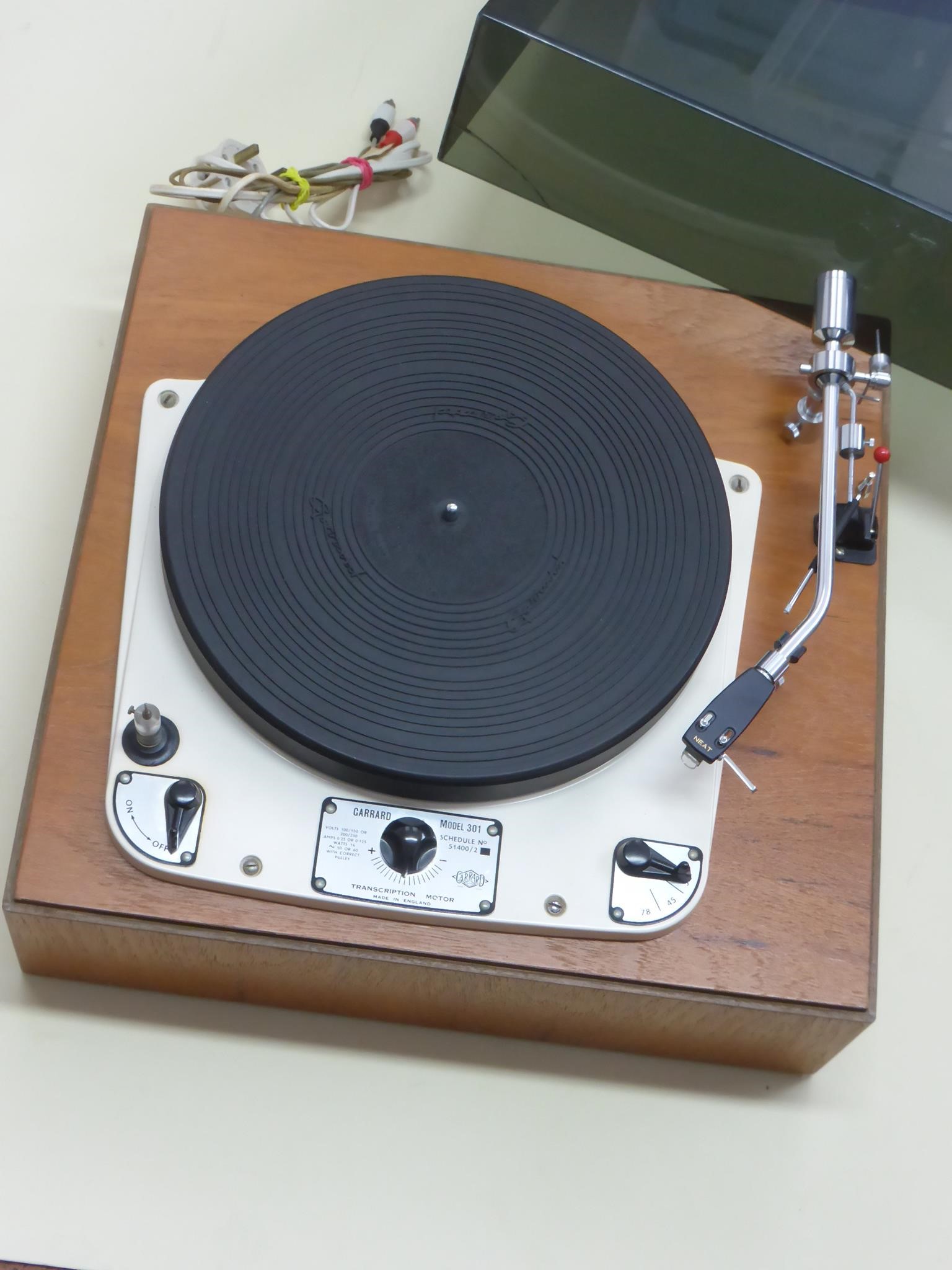 Gerrard 301 record deck