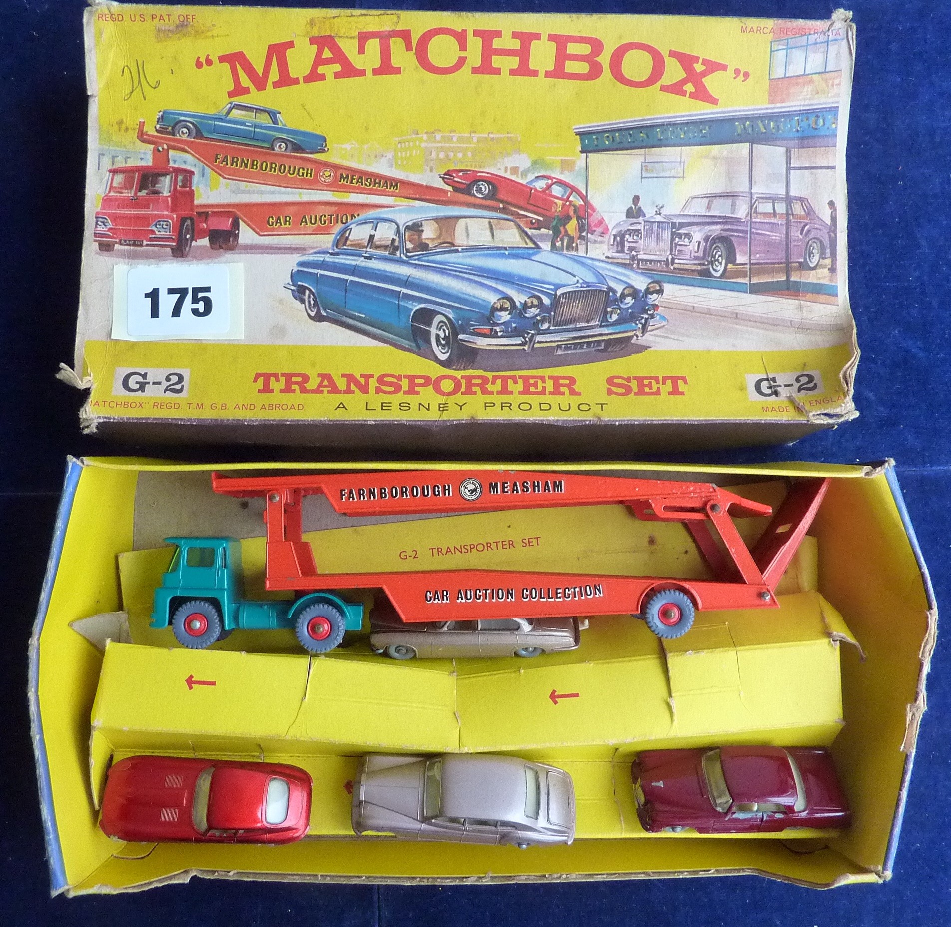 Matchbox g-2 set sold £350